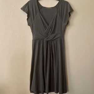 Anthropologie Velvet Graham & Spencer Grey Dress
